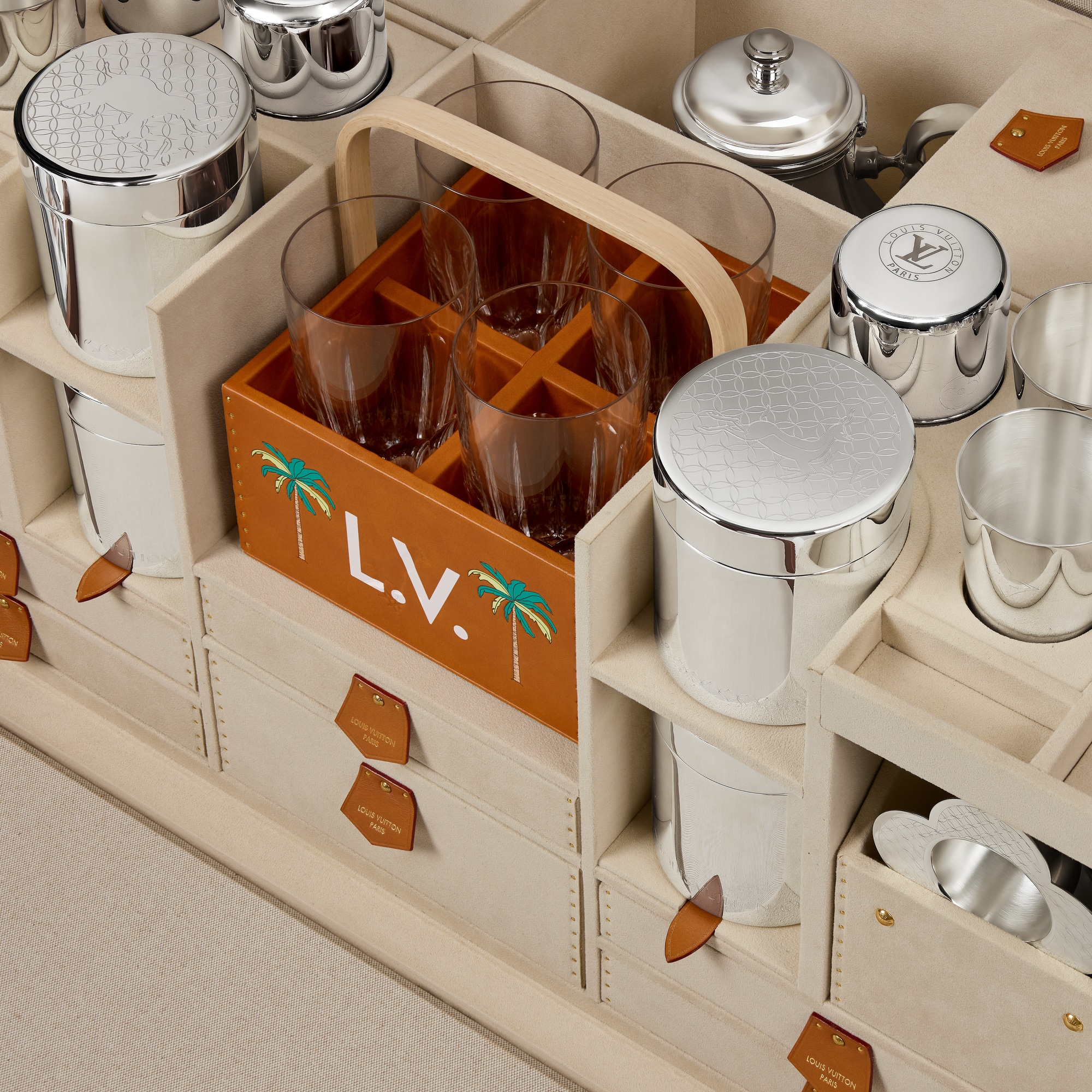 LV x Darjeeling Limited Pic Nic Trunk Other Leathers - Trunks